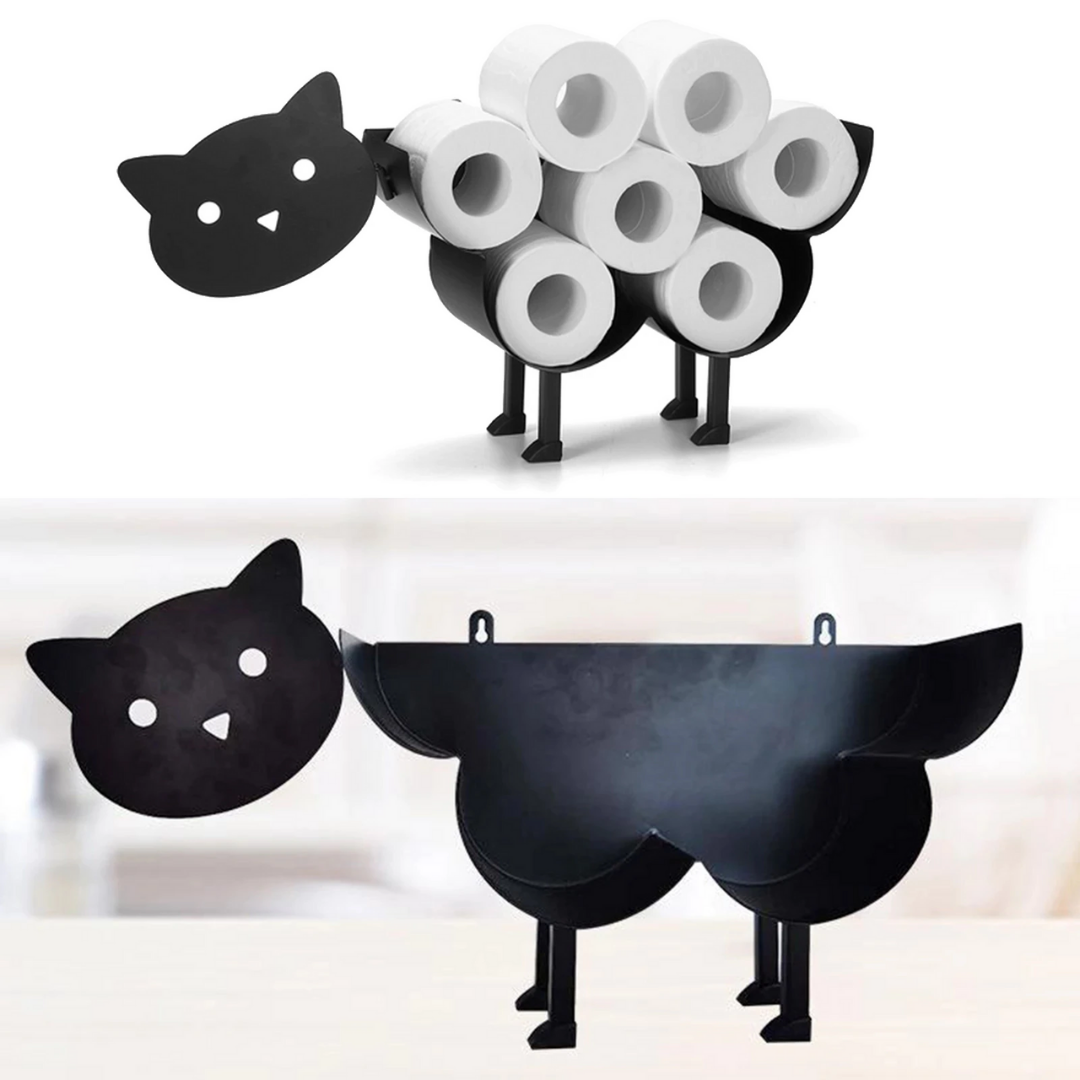 Porta carta igienica a forma di animale - Design giocoso e pratico