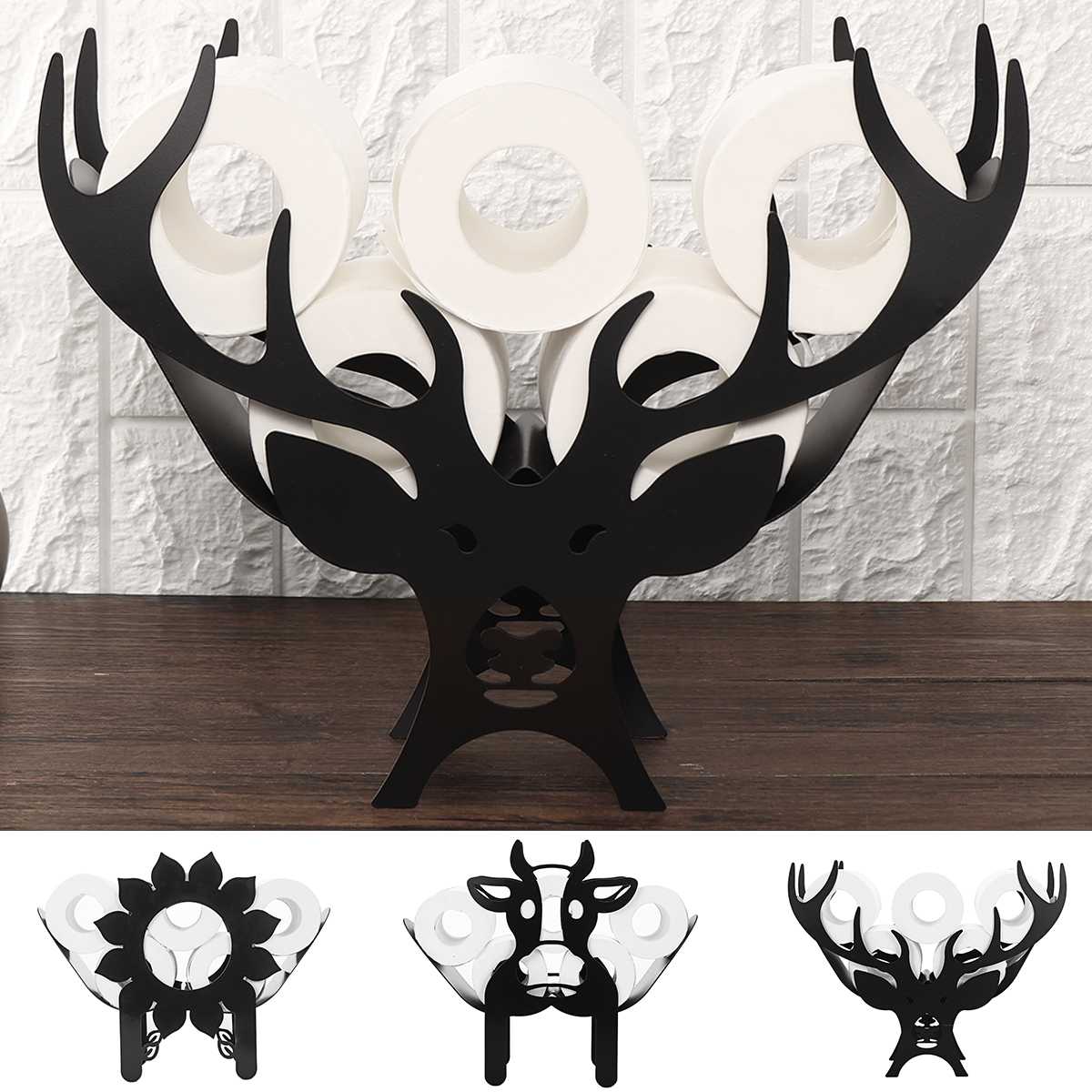 Porta carta igienica a forma di animale - Design giocoso e pratico