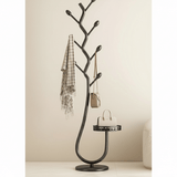 Porte Manteau Arbre Mural Élégant en Fer Design Scandinave