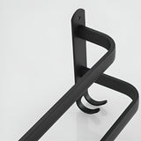 Porte Serviettes Mural en Aluminium Élégant à 3 Niveaux pour Salle de Bain