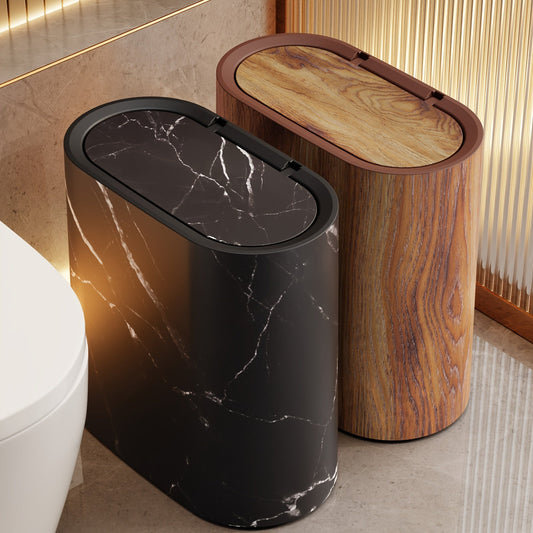 Pattumiera di design in marmo per cucina e bagno