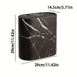 Pattumiera di design in marmo per cucina e bagno