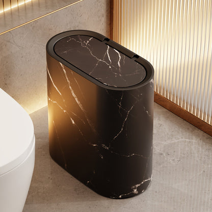 Poubelle Design en Marbre Pour Cuisine et Salle de Bain
