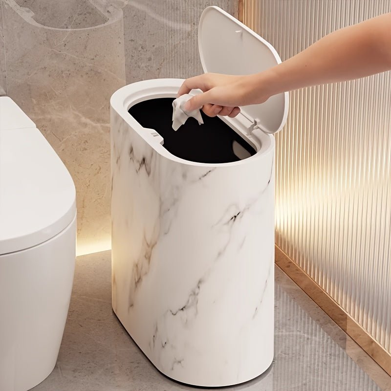 Pattumiera di design in marmo per cucina e bagno