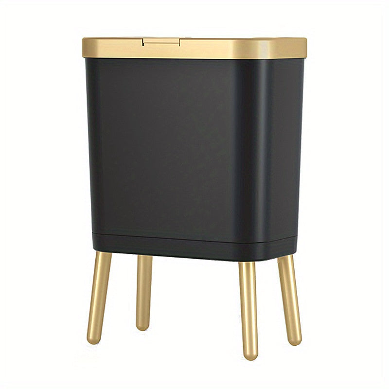 Poubelle Moderne 15 L Anti-Odeurs pour Cuisine et Salle de Bain