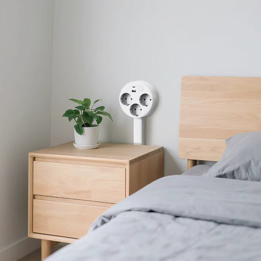 Presa Multipla Intelligente con USB - Design Elegante e Pratico