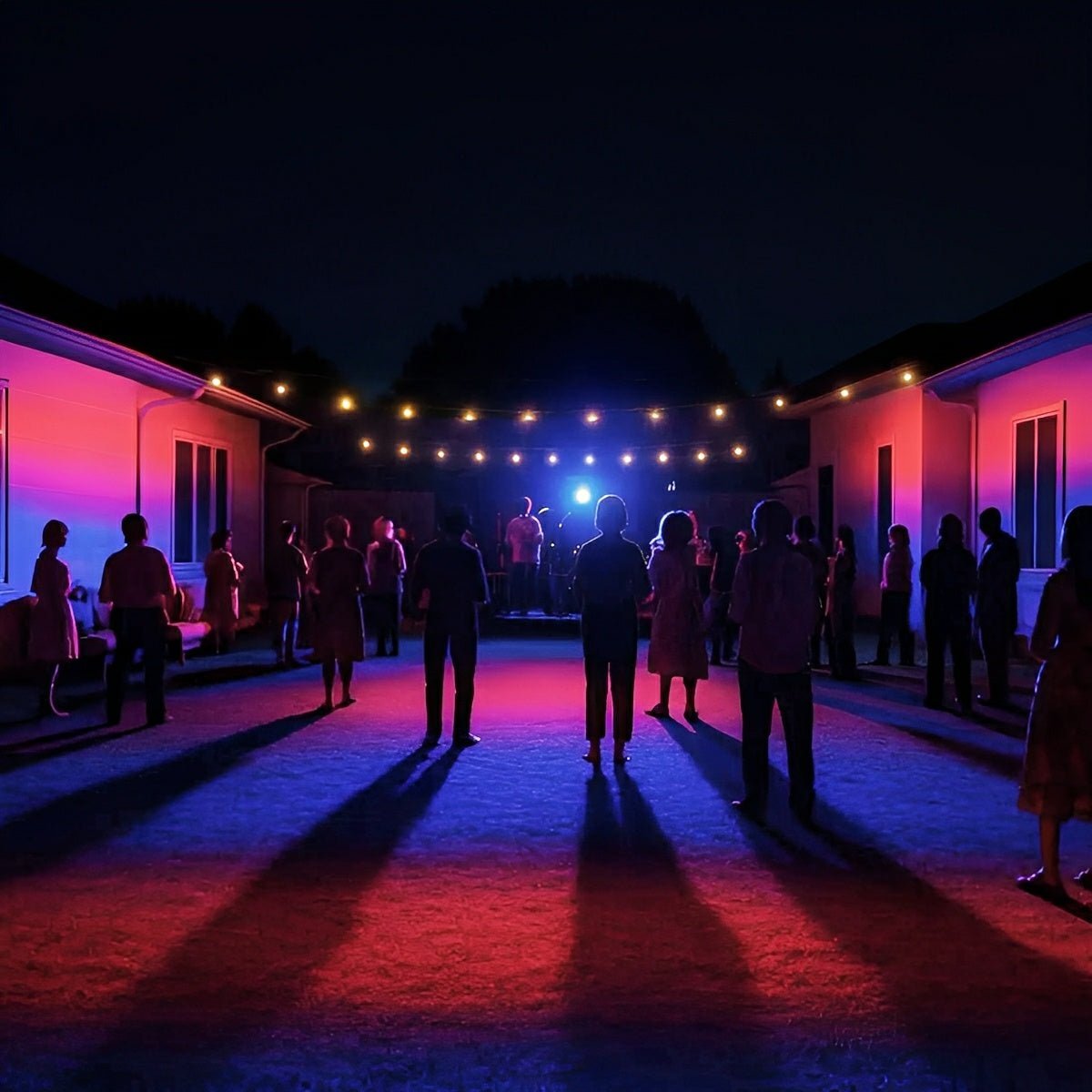 Waterdichte RGB LED Buitenbouwschijnwerper met Afstandsbediening - Buitenverlichting IP65