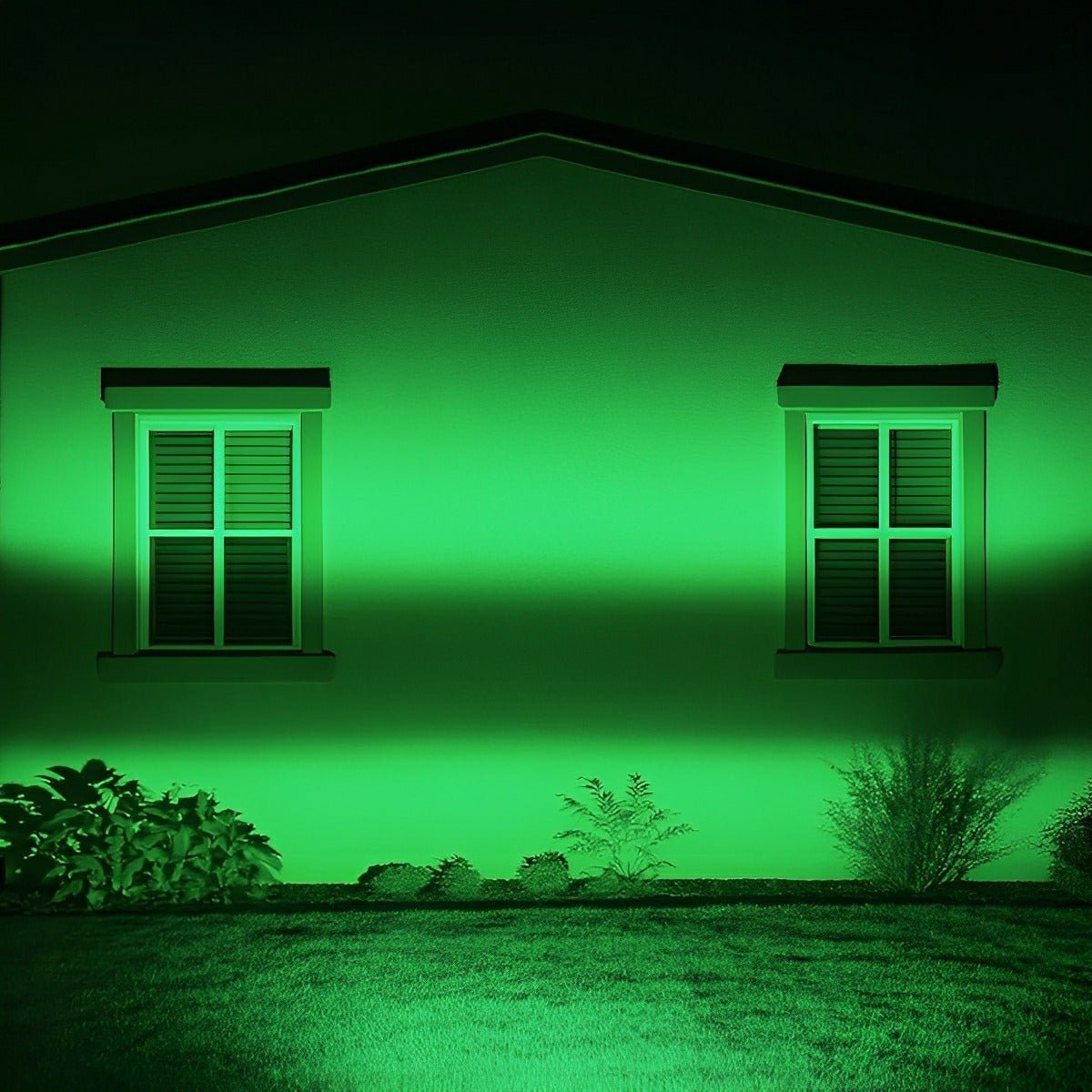 Waterdichte RGB LED Buitenbouwschijnwerper met Afstandsbediening - Buitenverlichting IP65