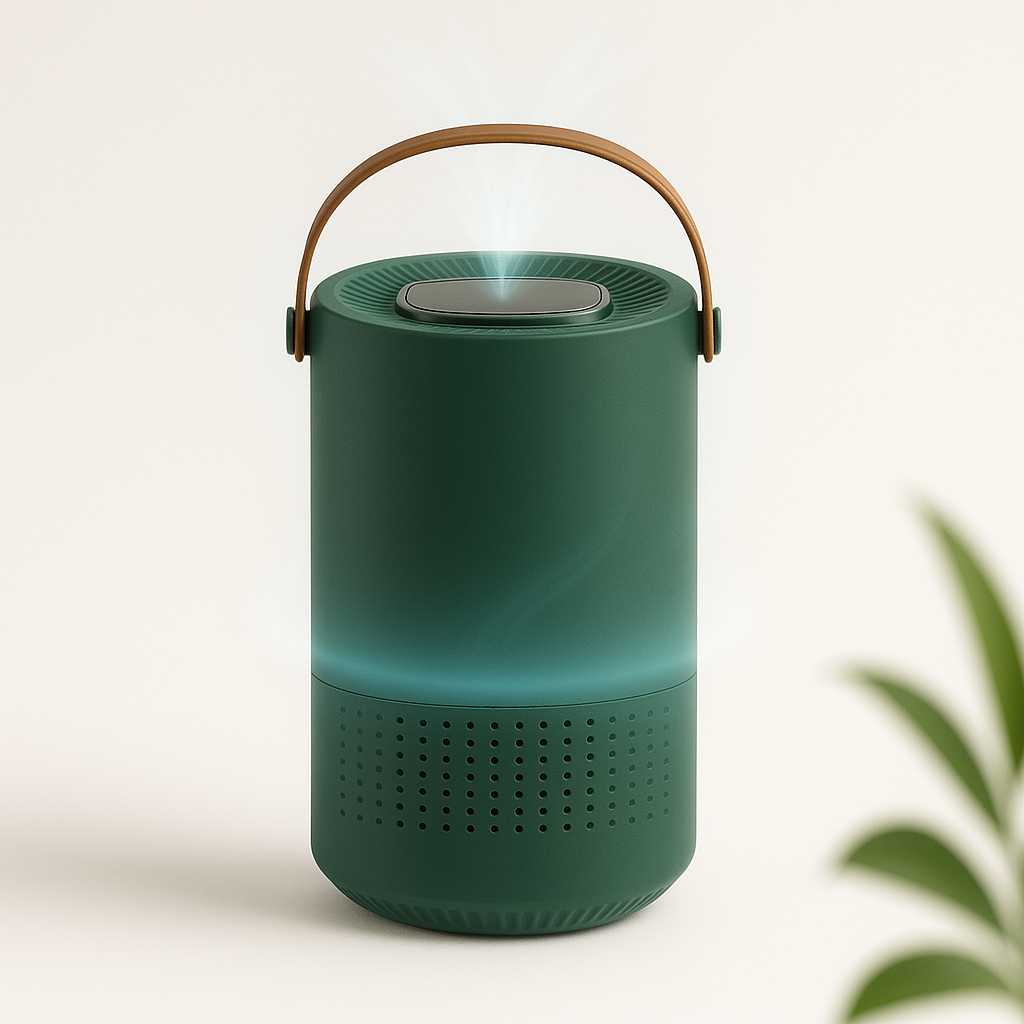 Purificateur d'air HEPA Portable - Filtration Efficace & Design Compact