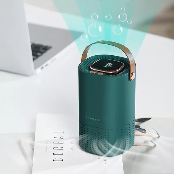 Purificateur d'air HEPA Portable - Filtration Efficace & Design Compact