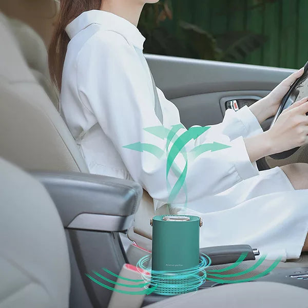 Purificateur d'air HEPA Portable - Filtration Efficace & Design Compact