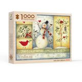 Puzzle de Noël - Calendrier de l'Avent 1008 Pièces Scène Festive