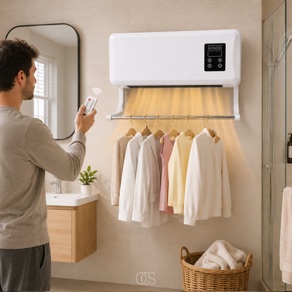 Refroidisseur D'Air Mural Multifonctionnel Avec Chauffage Et Séchoir