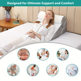 RelaxPlus - Oreiller Orthopédique Réglable 7 en 1 en Mousse à Mémoire