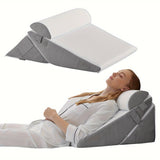 RelaxPlus - Oreiller Orthopédique Réglable 7 en 1 en Mousse à Mémoire