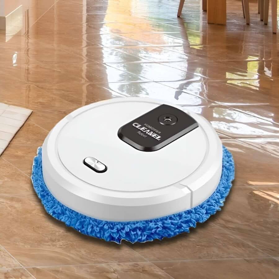 Robot Aspirateur Laveur Intelligent avec Navigation, Nettoyage Silencieux et Modes Multiples