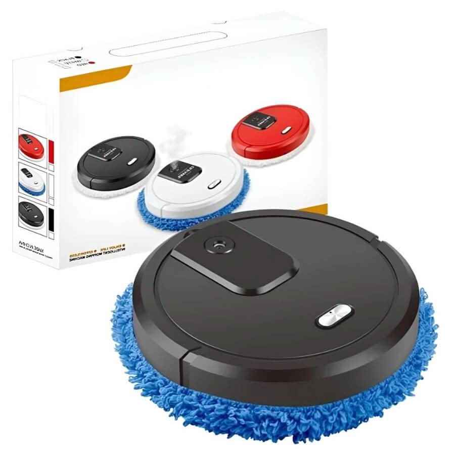 Robot Aspirateur Laveur Intelligent avec Navigation, Nettoyage Silencieux et Modes Multiples
