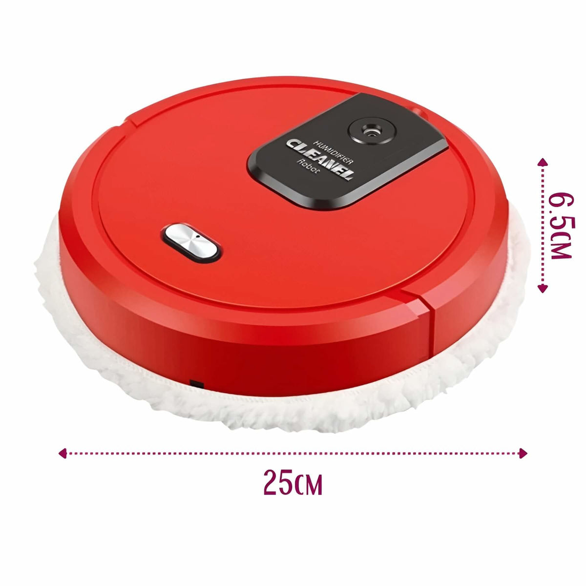 Robot Aspirateur Laveur Intelligent avec Navigation, Nettoyage Silencieux et Modes Multiples