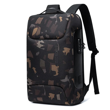 Sac À Dos Antivol USB Homme/Femme - Sécurité & Confort 3 Chiffres