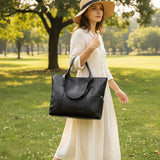 Borsa a Tracolla Donna in Vera Pelle - Eleganza Retrò e Praticità