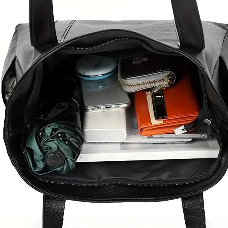 Borsa a Tracolla Donna in Vera Pelle - Eleganza Retrò e Praticità