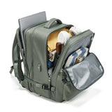 Zaino da donna JQMEI - Borsa per laptop da 16" con caricatore USB e spallacci imbottiti