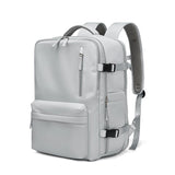 Zaino da donna JQMEI - Borsa per laptop da 16" con caricatore USB e spallacci imbottiti