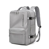 Zaino da donna JQMEI - Borsa per laptop da 16" con caricatore USB e spallacci imbottiti