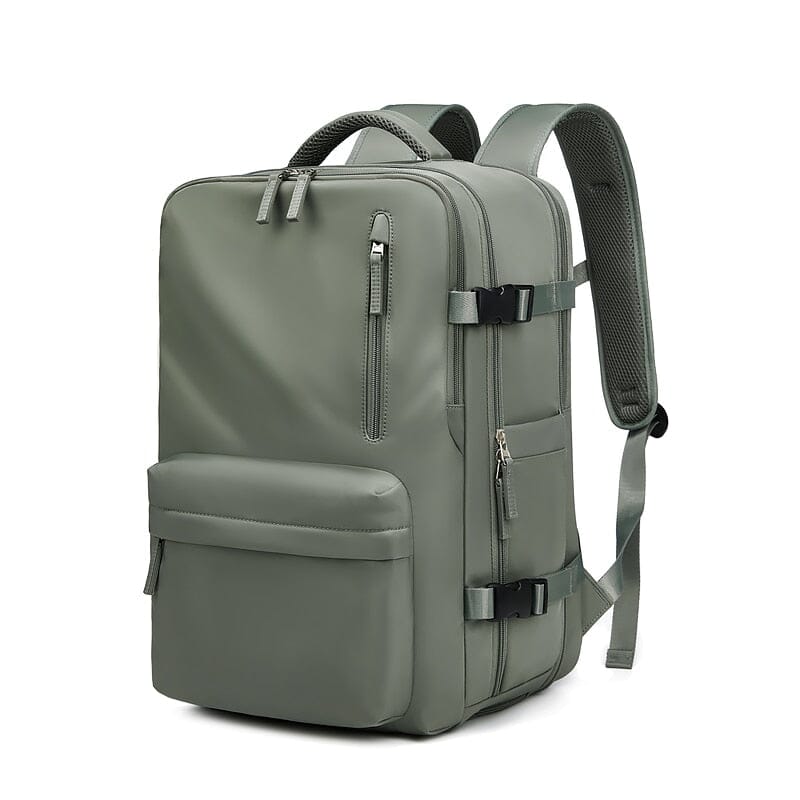 Zaino da donna JQMEI - Borsa per laptop da 16" con caricatore USB e spallacci imbottiti