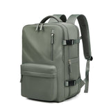 Zaino da donna JQMEI - Borsa per laptop da 16" con caricatore USB e spallacci imbottiti