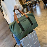 Borsa da viaggio sportiva da donna con scomparto separato bagnato/asciutto – Versatile e impermeabile