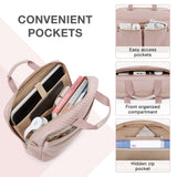 Borsa tote in pelle PU da 17 pollici per laptop