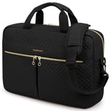 Borsa tote in pelle PU da 17 pollici per laptop