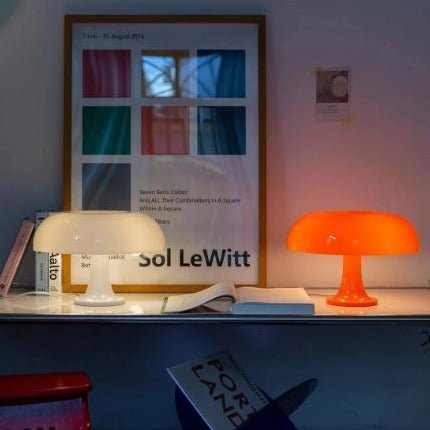 Détail lampe champignon