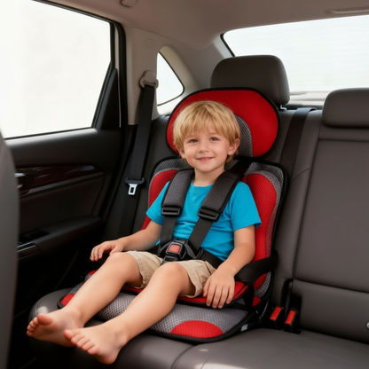 Siège Rehausseur Voiture Portable Pliable Avec Harnais 5 Points