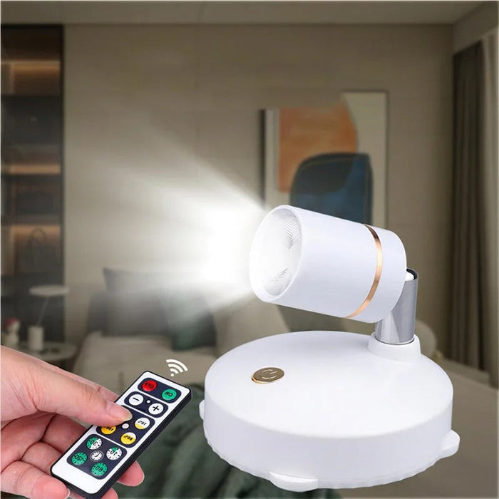 SpotLight - Projecteur LED sans fil avec télécommande