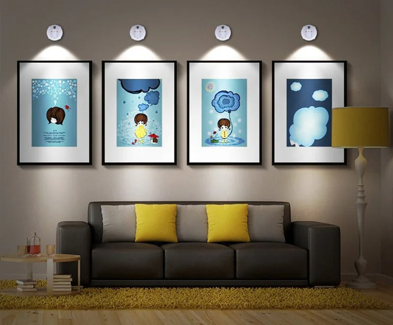 SpotLight - Projecteur LED sans fil avec télécommande