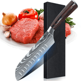 SteelSlice - Set de Couteaux de Cuisine Professionnels en Acier Inoxydable