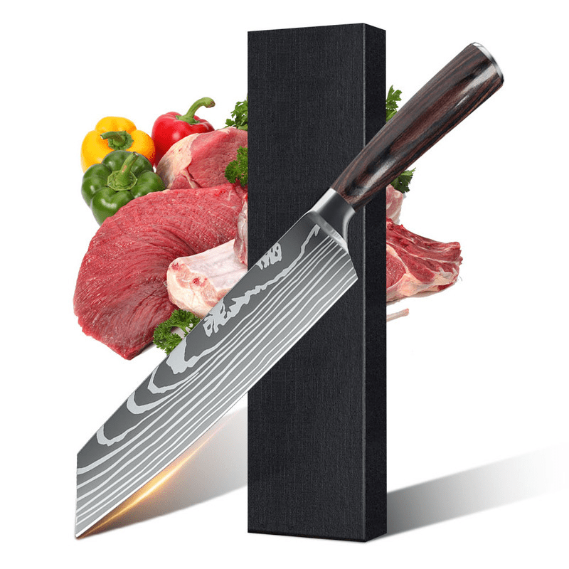 SteelSlice - Set de Couteaux de Cuisine Professionnels en Acier Inoxydable