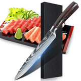 SteelSlice - Set de Couteaux de Cuisine Professionnels en Acier Inoxydable