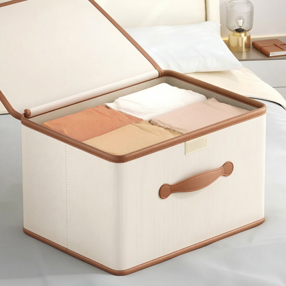Storix - Boîte de rangement pliable élégante avec couvercle