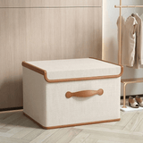 Storix - Elegante scatola portaoggetti pieghevole con coperchio