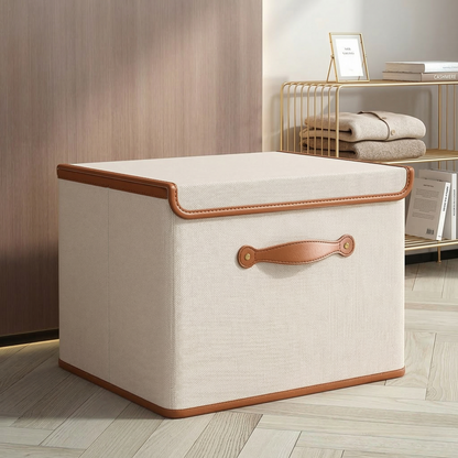 Storix - Boîte de rangement pliable élégante avec couvercle