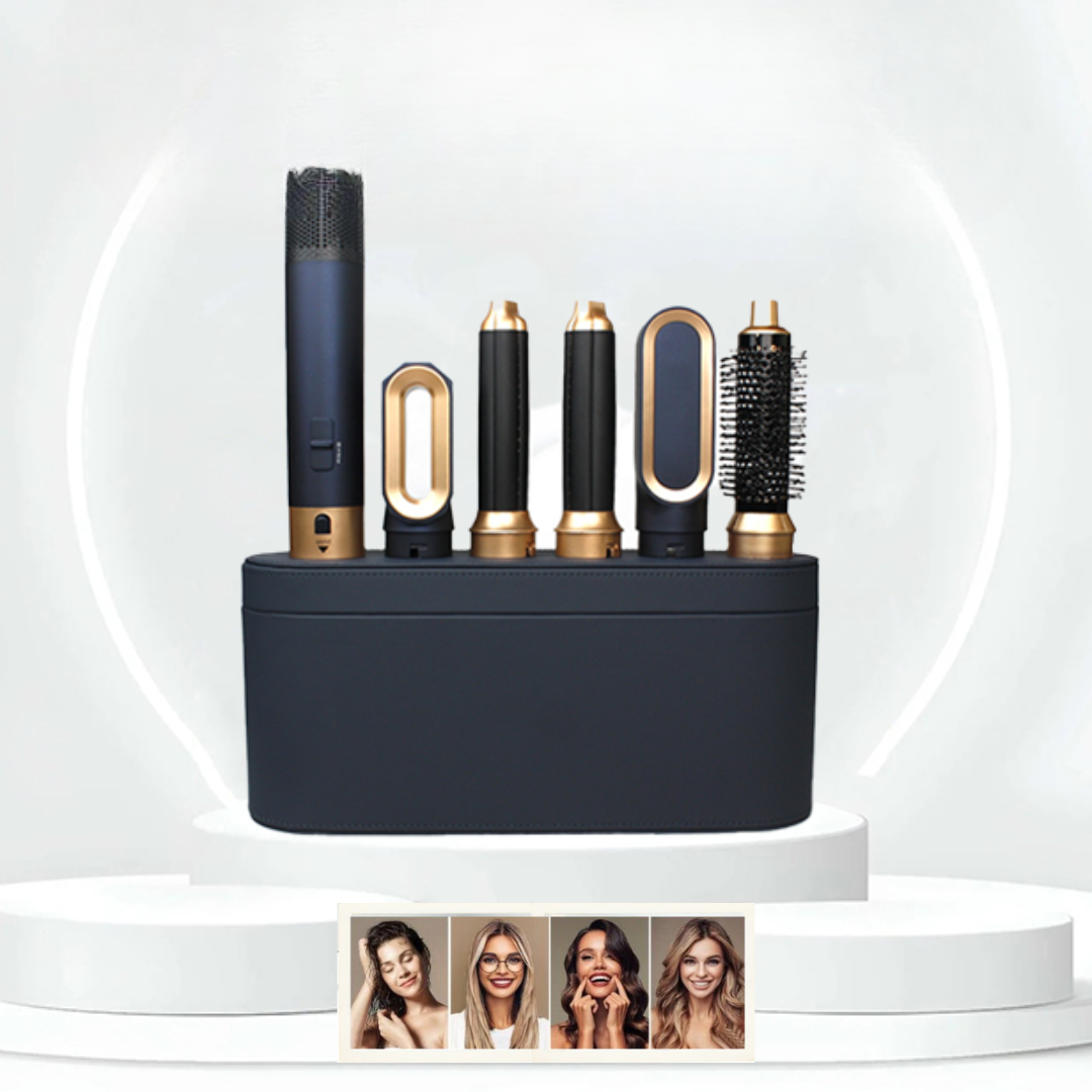 Styler Capillaire 5-en-1 Ionic - Coiffez, Lissez, Bouclez vos Cheveux