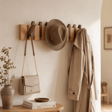 Support Mural en Bois pour Piano - Rangement Pratique et Élégant