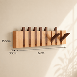 Support Mural en Bois pour Piano - Rangement Pratique et Élégant