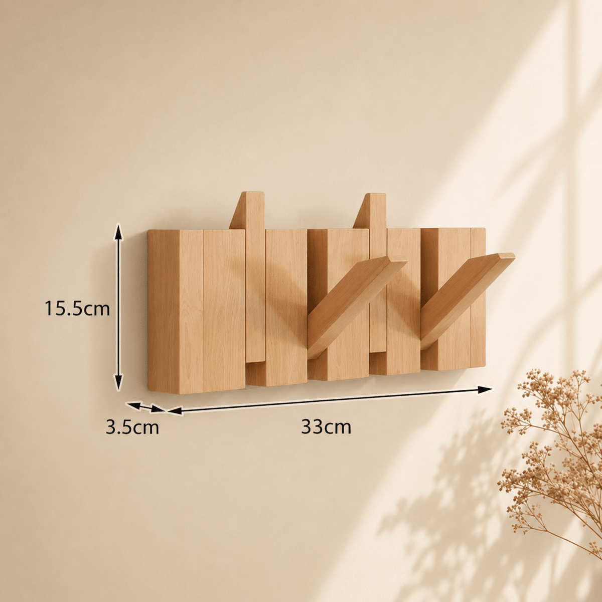 Support Mural en Bois pour Piano - Rangement Pratique et Élégant