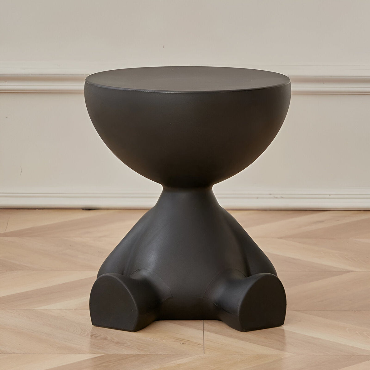 Table Basse Ronde en Plastique - Design Élégant et Fonctionnel