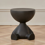 Table Basse Ronde en Plastique - Design Élégant et Fonctionnel