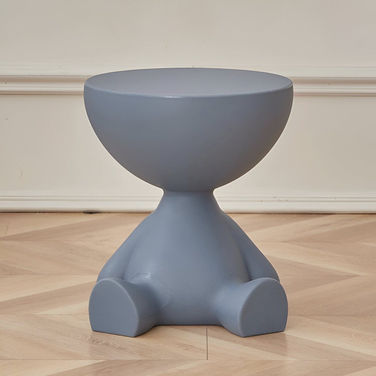 Table Basse Ronde en Plastique - Design Élégant et Fonctionnel